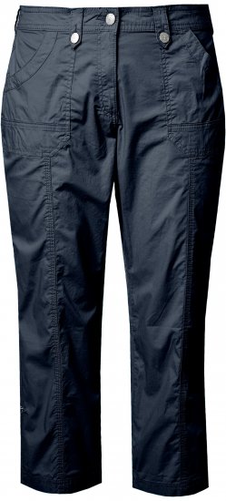 Ulla Popken Roll Tab Hem Stretch Cargo Pants Navy - Džinsi & Bikses Lielos Izmēros – Plus Size - 
