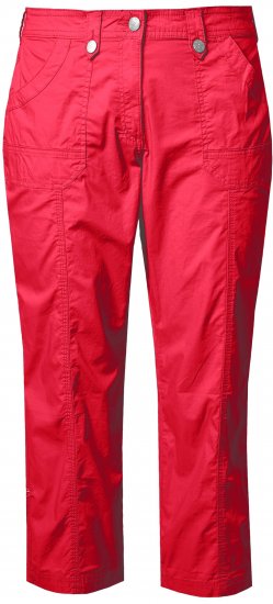 Ulla Popken Roll Tab Hem Stretch Cargo Pants Red - Džinsi & Bikses Lielos Izmēros – Plus Size - 