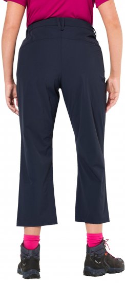 Ulla Popken Functional Sport Quick Dry Stretch Crop Pants Navy Blue - Džinsi & Bikses Lielos Izmēros – Plus Size - 