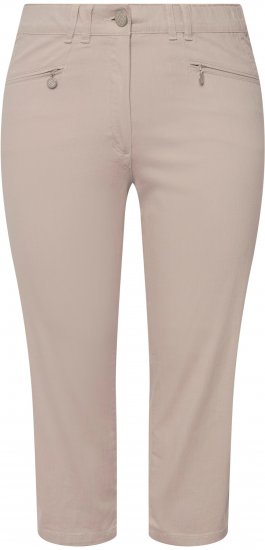 Ulla Popken Mony Stretch Capri Pants Orange - Džinsi & Bikses Lielos Izmēros – Plus Size - 