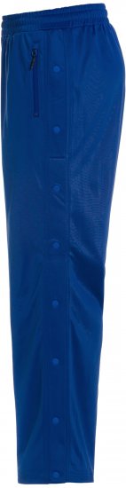 Ulla Popken Snap Placket Side Seam Wide Leg Recycled Polyester Knit Joggers Blue - Džinsi & Bikses Lielos Izmēros – Plus Size - 