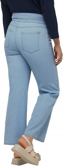 Ulla Popken Soft Denim Wide Leg Jeans Blue Denim - Džinsi & Bikses Lielos Izmēros – Plus Size - 