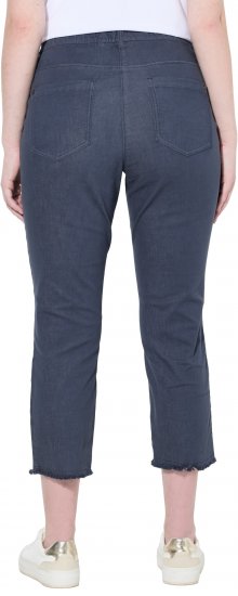 Ulla Popken Stretch Blend Bengaline Pants Navy - Džinsi & Bikses Lielos Izmēros – Plus Size - 