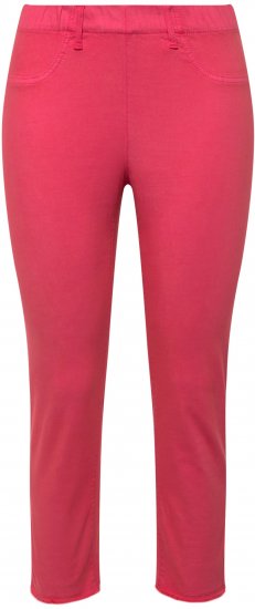 Ulla Popken Stretch Blend Bengaline Pants Light Pink - Džinsi & Bikses Lielos Izmēros – Plus Size - 