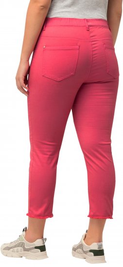 Ulla Popken Stretch Blend Bengaline Pants Light Pink - Džinsi & Bikses Lielos Izmēros – Plus Size - 