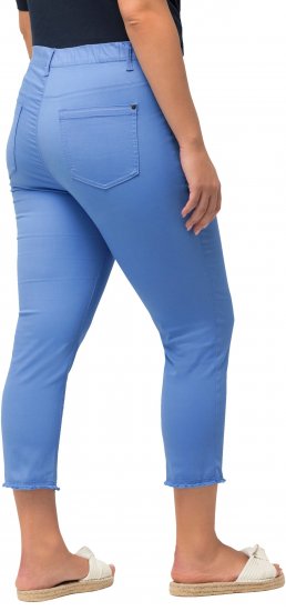 Ulla Popken Stretch Blend Bengaline Pants Blue - Džinsi & Bikses Lielos Izmēros – Plus Size - 