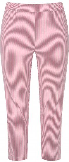 Ulla Popken Stretch Blend Bengaline Pants Pale Lilac - Džinsi & Bikses Lielos Izmēros – Plus Size - 