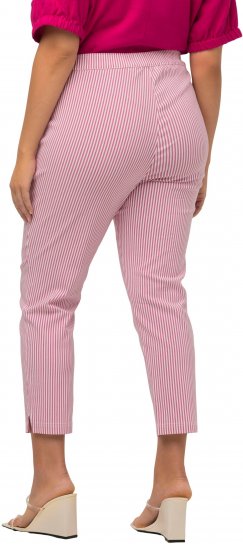 Ulla Popken Stretch Blend Bengaline Pants Pale Lilac - Džinsi & Bikses Lielos Izmēros – Plus Size - 
