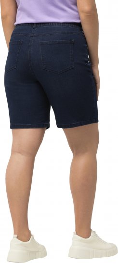 Ulla Popken Basic Denim Mandy Bermuda Shorts Blue Denim - Džinsi & Bikses Lielos Izmēros – Plus Size - 