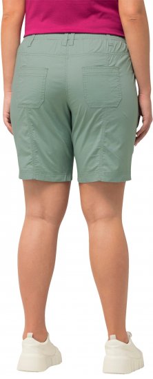 Ulla Popken Cargo Bermuda Shorts Light Moss Green - Džinsi & Bikses Lielos Izmēros – Plus Size - 