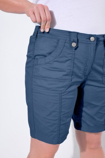 Ulla Popken Cargo Bermuda Shorts Atlantic Blue - Šorti - Sieviešu šorti lielos izmēros