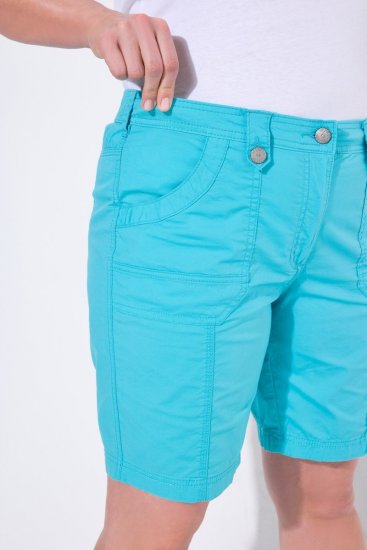 Ulla Popken Cargo Bermuda Shorts Blue - Šorti - Sieviešu šorti lielos izmēros
