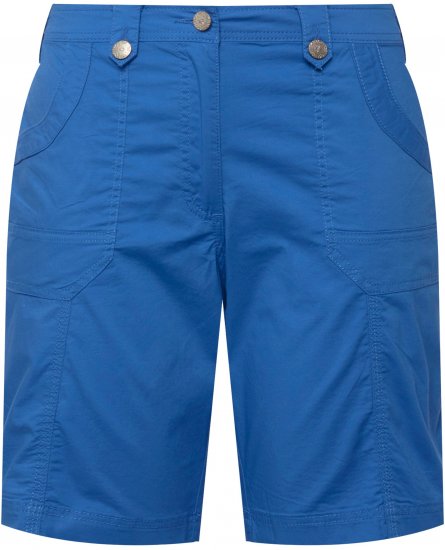 Ulla Popken Cargo Bermuda Shorts Royal Blue - Džinsi & Bikses Lielos Izmēros – Plus Size - 