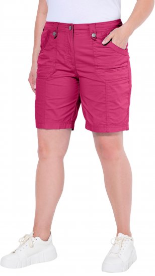 Ulla Popken Cargo Bermuda Shorts Pale Lilac - Džinsi & Bikses Lielos Izmēros – Plus Size - 