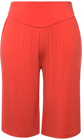 Ulla Popken Wide Leg Flared Bermuda Shorts - Džinsi & Bikses Lielos Izmēros – Plus Size - 