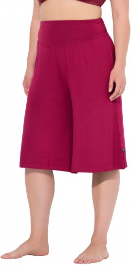Ulla Popken Wide Leg Flared Bermuda Shorts - Džinsi & Bikses Lielos Izmēros – Plus Size - 