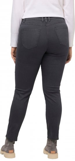 Ulla Popken Stretch Fit 6 Pocket Cargo Pants Black - Džinsi & Bikses Lielos Izmēros – Plus Size - 