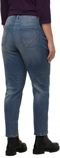 Ulla Popken Thermal Mom Jeans Blue Denim - Džinsi & Bikses Lielos Izmēros – Plus Size - 
