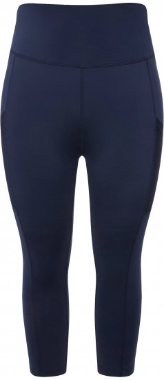Ulla Popken Cropped High Waisted Leggings Navy - Džinsi & Bikses Lielos Izmēros – Plus Size - 