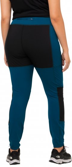 Ulla Popken High Waisted Hiking Leggings Blue - Džinsi & Bikses Lielos Izmēros – Plus Size - 