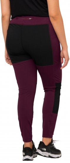 Ulla Popken High Waisted Hiking Leggings Purple - Džinsi & Bikses Lielos Izmēros – Plus Size - 