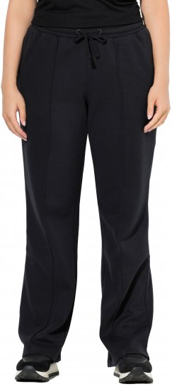 Ulla Popken Track Pants Black - Džinsi & Bikses Lielos Izmēros – Plus Size - 