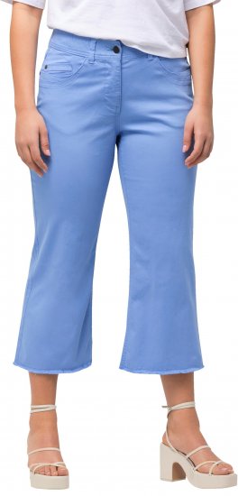 Ulla Popken Mary Crop Jeans Cloud Blue - Džinsi & Bikses Lielos Izmēros – Plus Size - 