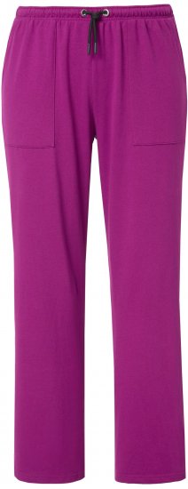 Ulla Popken Straight Leg Joggers Purple - Džinsi & Bikses Lielos Izmēros – Plus Size - 