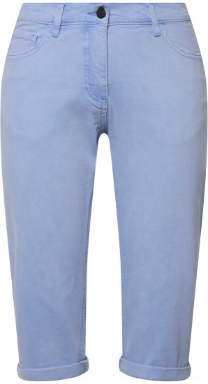 Ulla Popken Capri Boyfriend Jeans Blue - Džinsi & Bikses Lielos Izmēros – Plus Size - 