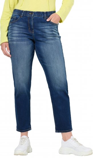 Ulla Popken Boyfriend Jeans Blue Denim - Džinsi & Bikses Lielos Izmēros – Plus Size - 