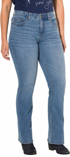 Ulla Popken Bootcut Marie Jeans Light Blue Denim - Džinsi & Bikses Lielos Izmēros – Plus Size - 