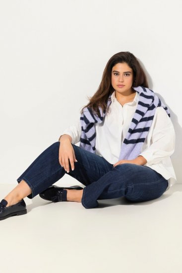 Ulla Popken Bootcut Stretch Fit Jeans Blue - Džinsi - Sieviešu džinsi lielos izmēros