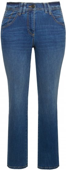Ulla Popken Wide Leg Mandy Jeans Blue - Džinsi & Bikses Lielos Izmēros – Plus Size - 