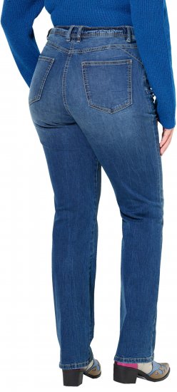 Ulla Popken Wide Leg Mandy Jeans Blue - Džinsi & Bikses Lielos Izmēros – Plus Size - 