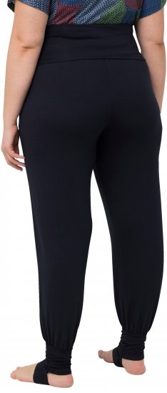 Ulla Popken Stirrup Yoga Pants Navy - Džinsi & Bikses Lielos Izmēros – Plus Size - 