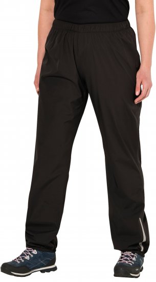 Ulla Popken Rain Pants Black - Džinsi & Bikses Lielos Izmēros – Plus Size - 