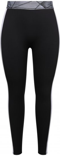 Ulla Popken High Waisted Leggings Black - Džinsi & Bikses Lielos Izmēros – Plus Size - 