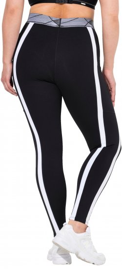 Ulla Popken High Waisted Leggings Black - Džinsi & Bikses Lielos Izmēros – Plus Size - 