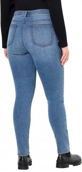 Ulla Popken Stretch Fit Slim Leg Jeans Blue - Džinsi & Bikses Lielos Izmēros – Plus Size - 
