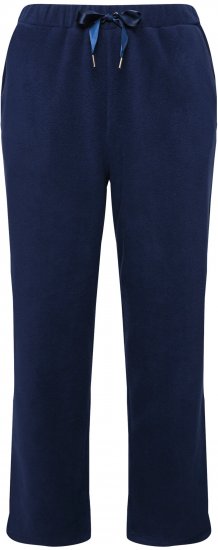 Ulla Popken Fleece Loungewear Pants Night Blue - Džinsi & Bikses Lielos Izmēros – Plus Size - 