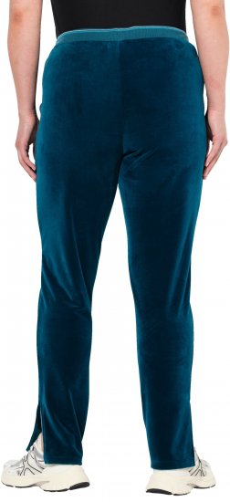 Ulla Popken Velvet Leggings Blue - Džinsi & Bikses Lielos Izmēros – Plus Size - 