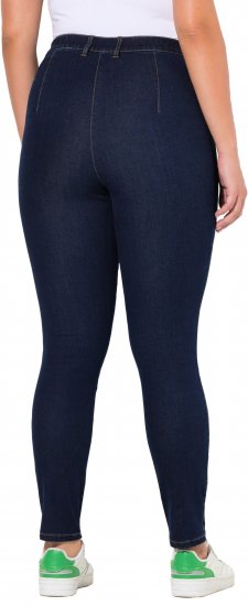 Ulla Popken High Waisted Stretch Fit Jeans Denim Blue - Džinsi & Bikses Lielos Izmēros – Plus Size - 