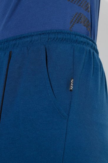 Ulla Popken Tracksuit Pants Blue - Bikses - Lielo izmēru bikses sievietēm