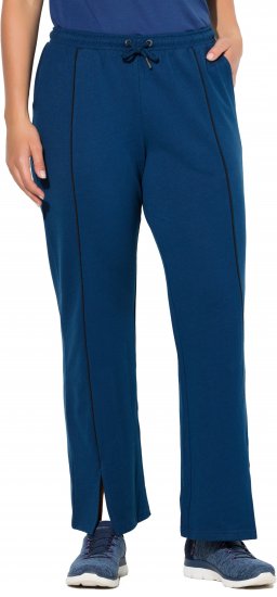 Ulla Popken Tracksuit Pants Blue - Džinsi & Bikses Lielos Izmēros – Plus Size - 