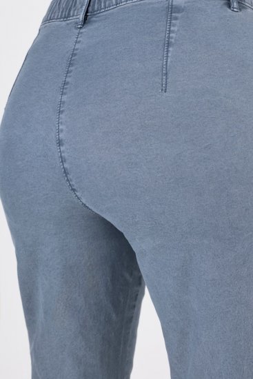 Ulla Popken Tapered Leg Mony Pants Atlantic Blue - Bikses - Lielo izmēru bikses sievietēm