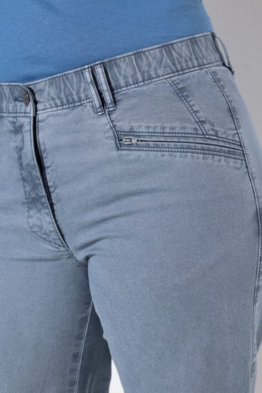 Ulla Popken Tapered Leg Mony Pants Atlantic Blue - Bikses - Lielo izmēru bikses sievietēm