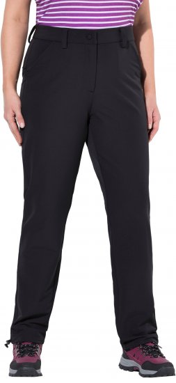 Ulla Popken Triple Function Comfort Waist Softshell Pants Black - Džinsi & Bikses Lielos Izmēros – Plus Size - 