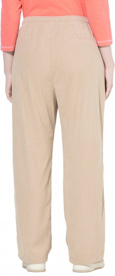 Ulla Popken Corduroy Elastic Waist Pants Brown - Džinsi & Bikses Lielos Izmēros – Plus Size - 