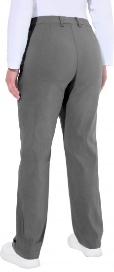 Ulla Popken Thermal Stretch Fit Mony Pants Graphite Grey - Džinsi & Bikses Lielos Izmēros – Plus Size - 