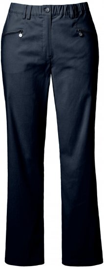 Ulla Popken Thermal Stretch Fit Mony Pants Navy - Džinsi & Bikses Lielos Izmēros – Plus Size - 